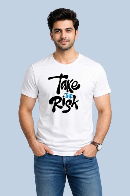 Take The Risk Typography