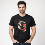Yin Yang Koi Fish Art T-Shirt