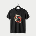 Yin Yang Koi Fish Art T-Shirt