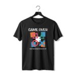 Game over graphic T-shirt