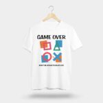 Game over graphic T-shirt