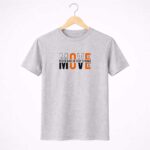 Move Never Give Up Grey T-Shirt