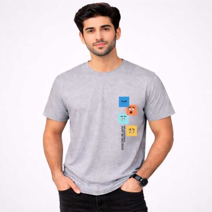 Keep Your Passion T-Shirt Grey Model