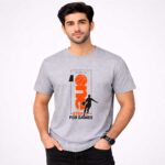 One Step Up Sports T-Shirt Grey Model