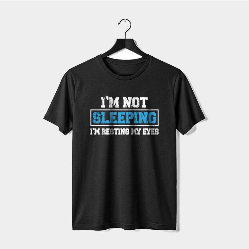 im-not-sleeping-graphic-tshirt