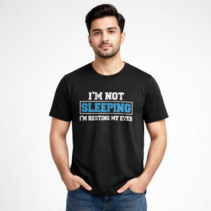 im-not-sleeping-graphic-tshirt