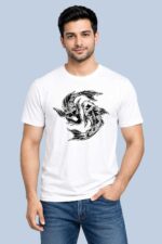 Yin Yang Koi Fish Graphic