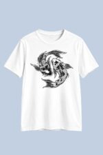 Yin Yang Koi Fish Graphic
