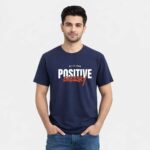 Positive Energy Navy T-Shirt Model