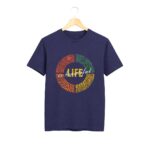Life is Beautiful Navy T-Shirt