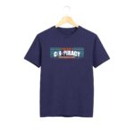 Theory Conspiracy Navy T-Shirt
