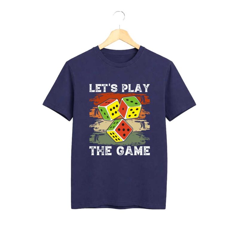 Let's Play The Game Navy T-Shirt