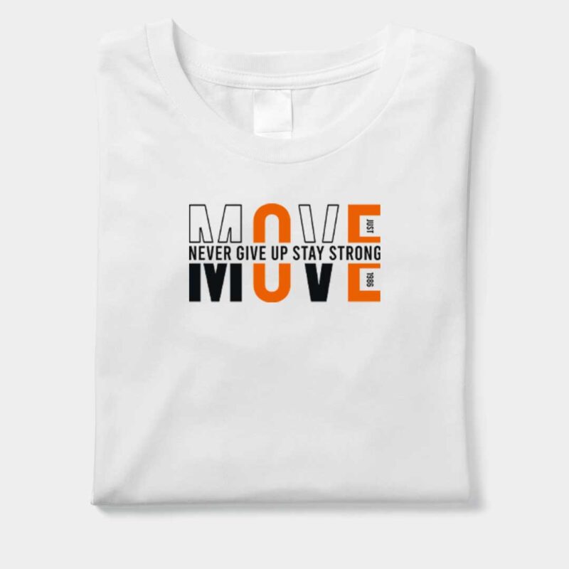 Never Give Up Stay Strong Graphic T-Shirt | Te