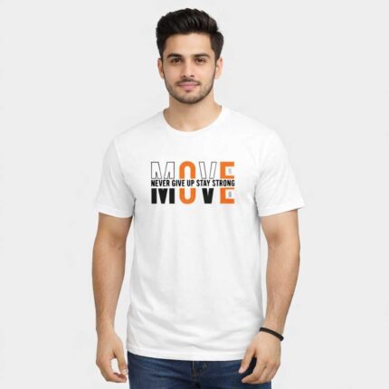 Never Give Up Stay Strong Graphic T-Shirt | Te