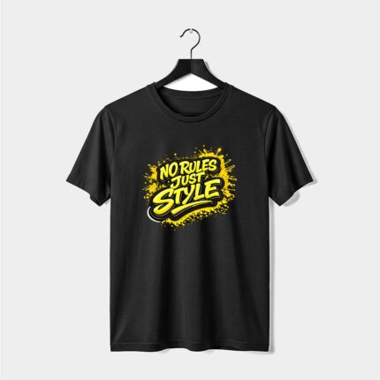 No Rules Just Style Graphic T-Shirt