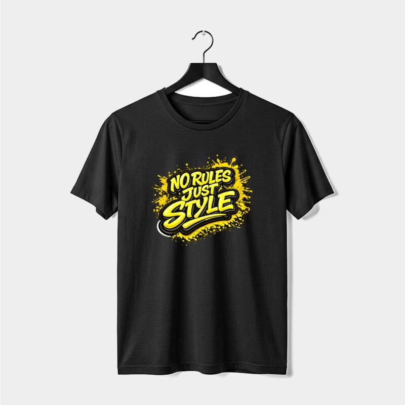 No Rules Just Style Graphic T-Shirt