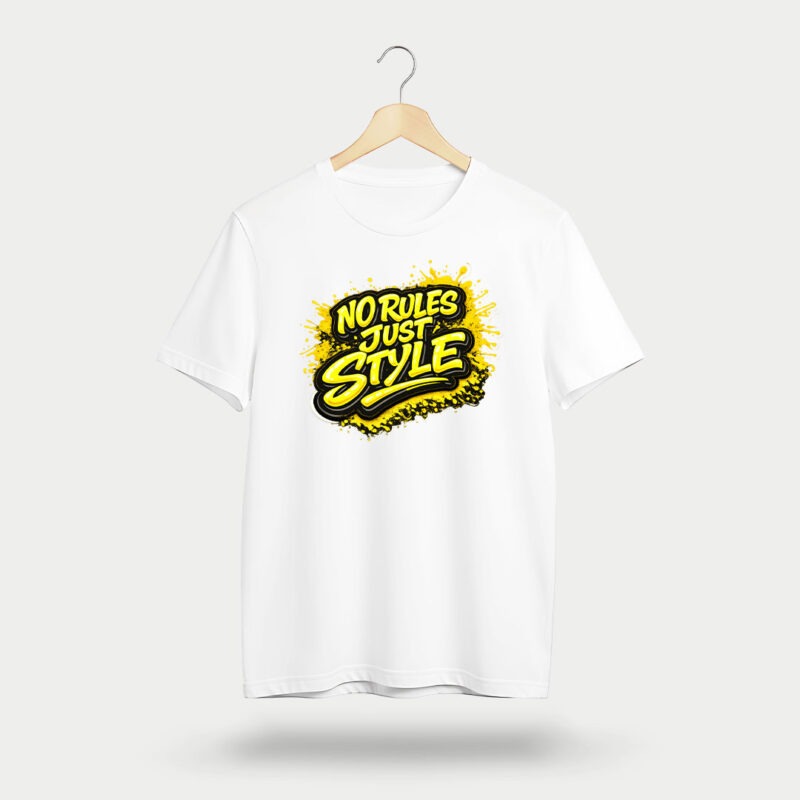 No Rules Just Style Graphic T-Shirt