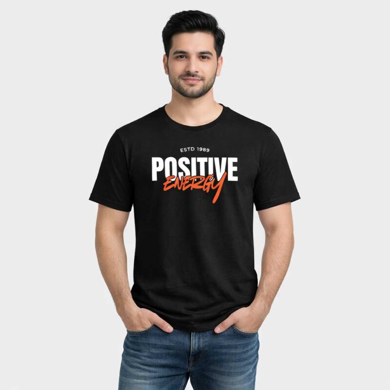 Positive Energy Graphic T-Shirt | Motivational Tee