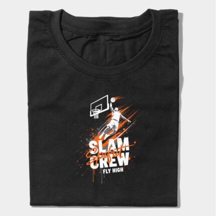 Slam Crew Basketball Graphic T-Shirt