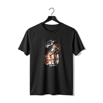 Slam Crew Basketball Graphic T-Shirt