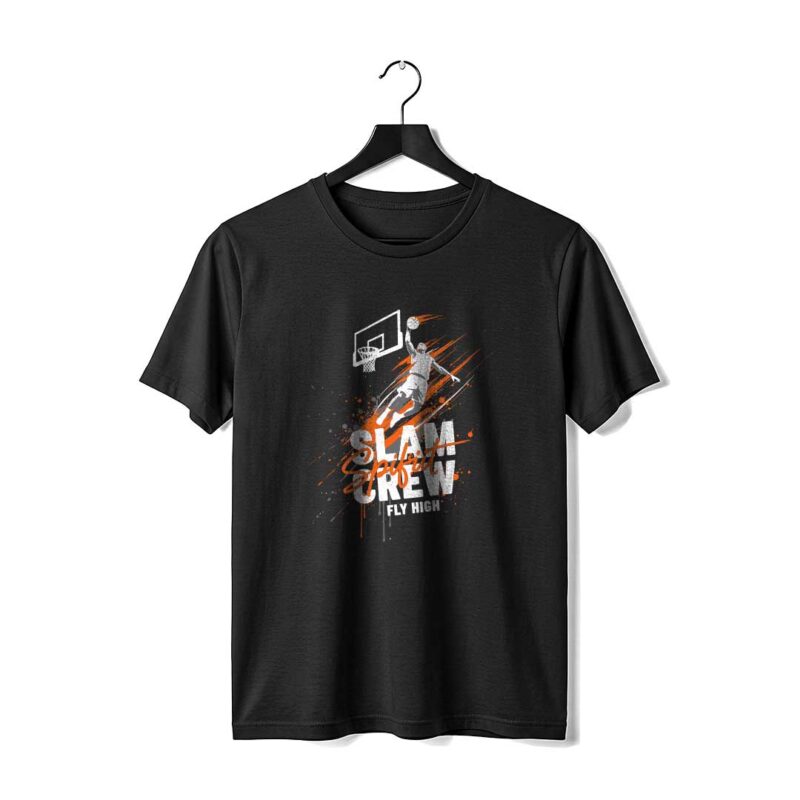 Slam Crew Basketball Graphic T-Shirt