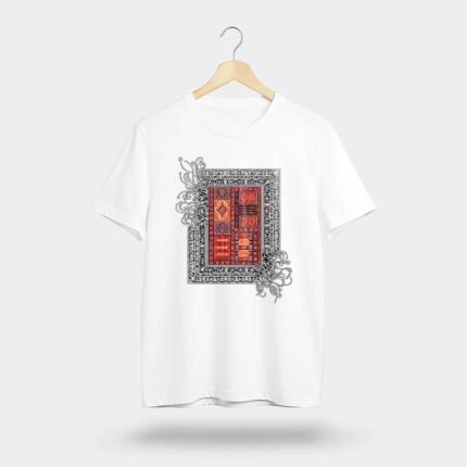 Traditional Textile Art Graphic T-Shirt | Vintage Tee