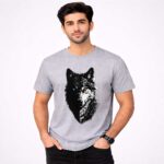 Wolf T-Shirt Grey