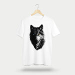 Wolf Graphic T-Shirt | 100% Cotton DTF Print