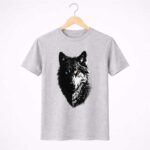 Wolf T-Shirt Grey