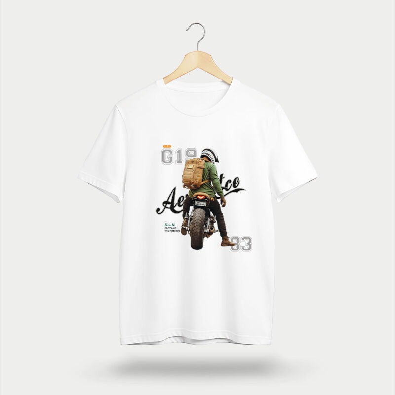 G19 Biker T-Shirt | 100% Cotton DTF Print