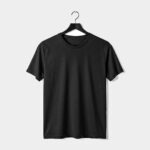 Plain Black T-Shirt | 100% Cotton Essential Tee
