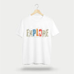 Explore Adventure T-Shirt | 100% Cotton DTF Print