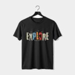 Explore Adventure T-Shirt | 100% Cotton DTF Print