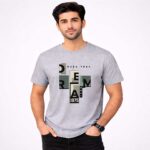 Make your dream real Gray T-Shirt Model