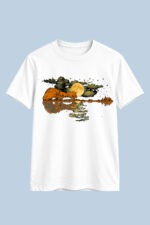 Moon Landscape Graphic T-Shirt – Nature Art Streetwear Tee - Image 2