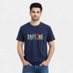 Explore T-Shirt Navy