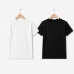 Pack of 2 Black and White T-Shirts