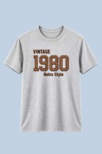 Vintage 1980 Retro Style T-Shirt