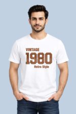 Vintage 1980 Retro Style T-Shirt