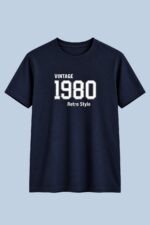 Vintage 1980 Retro Style T-Shirt – Classic Graphic Tee - Image 2