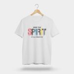 Keep The Spirit Graphic T-Shirt | Creative Streetwear Tee