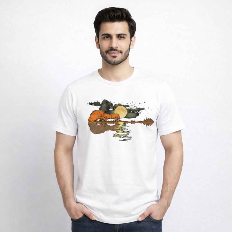 Moon Landscape Graphic T-Shirt | Nature Art Tee