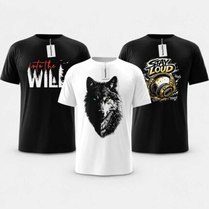 White and Black Premium Design Pack of 3