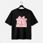 Pink Books Ribbon T-Shirt