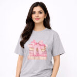 Pink Books Ribbon T-Shirt