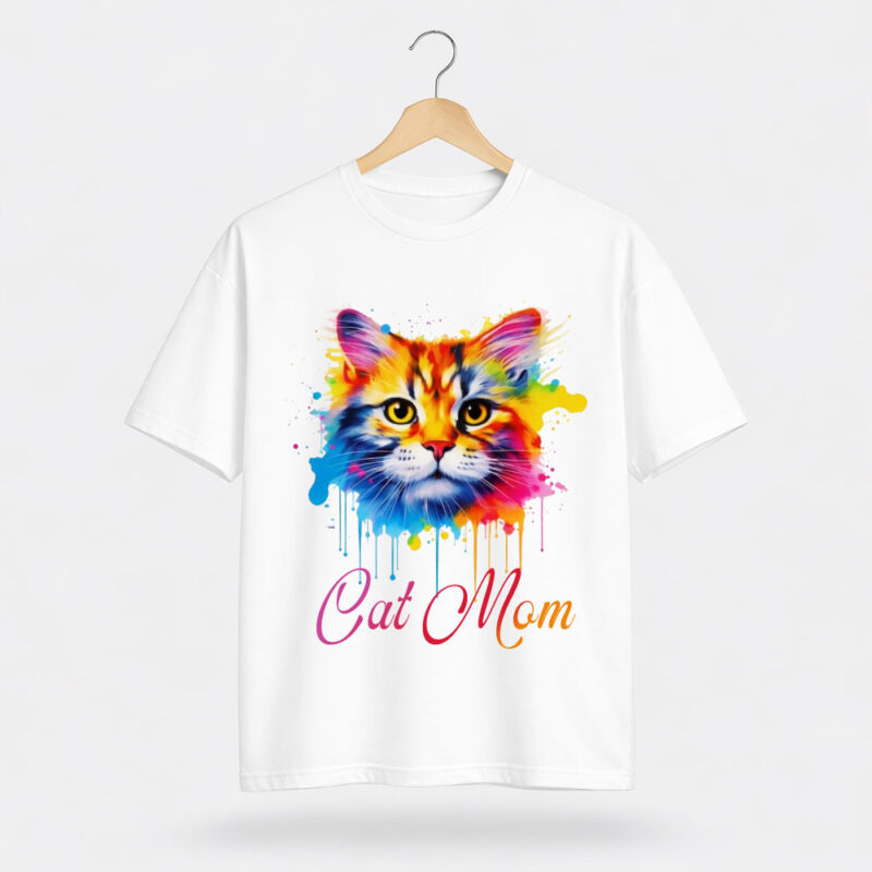 Cat Mom T-Shirt