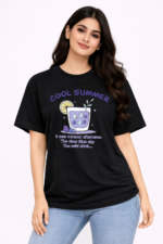 Cool Summer Graphic T-Shirt – DTF Printed Aesthetic Tee