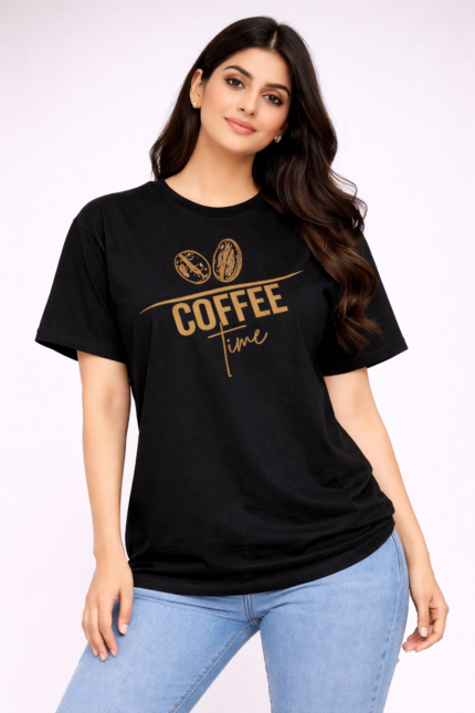 Coffee Time Graphic T-Shirt