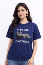 To Do List Nothing T-Shirt | Funny Lazy Mood Graphic Tee