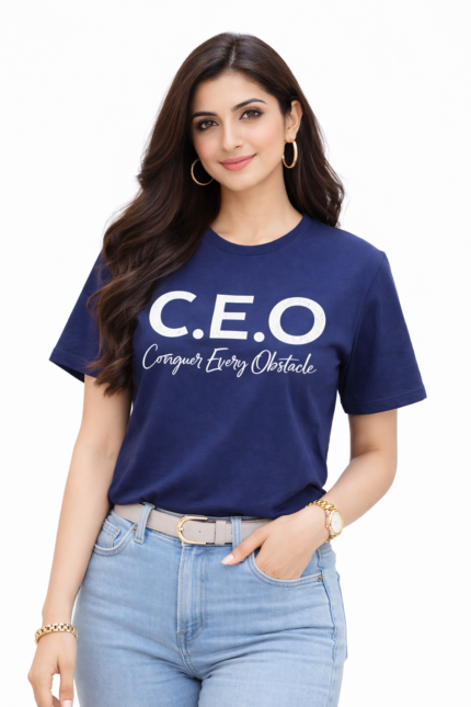 C.E.O Conquer Every Obstacle Graphic T-Shirt – DTF Printed Tee